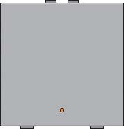 Spínač 121-52001 NHC 1-násobný ovládač+LED - STERLING 121-52001