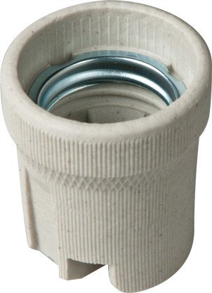 Objímka LH-E27 porcelánová šedá GXOS046