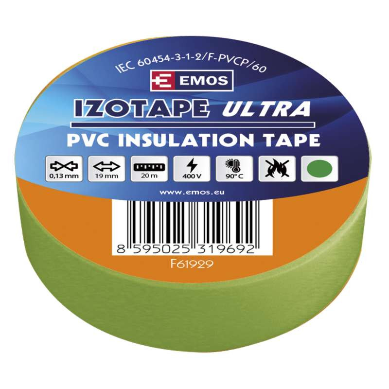 Páska PVC 19/20 zelená F61929