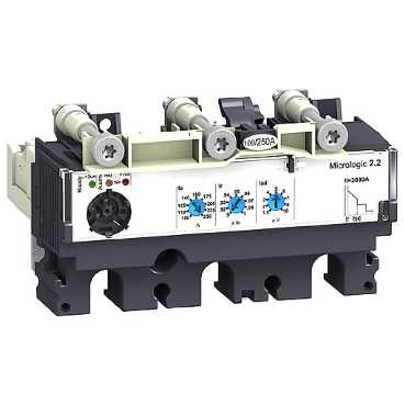 Jednotka 3P3T  vypínacia  micrologic 2,2 160A 3-póly 3d pre NSX160/250 LV430470