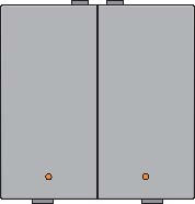 Sp�na� 121-52002  NHC 2-n�sobn� ovl�da�+LED - STERLING 121-52002