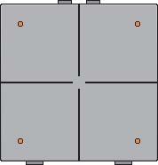 Sp�na� 121-52004 NHC 4-n�sobn� ovl�da� + LED -STERLING 121-52004