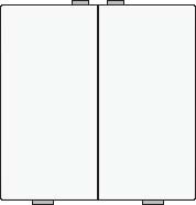 Sp�na� 154-51002 NHC 2-n�sobn� ovl�da� - WHITE COATED 154-51002