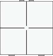 Sp�na� 154-51004 NHC 4-n�sobn� ovl�da� - WHITE COATED 154-51004