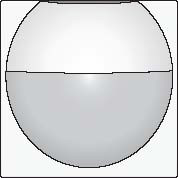 Senzor NHC detektor pohybu, 10A, 180�, IP20, 230V - WHITE COATED 154-55511