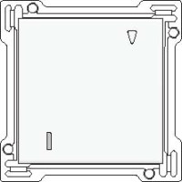 Kryt 154-61901  Stredov� kryt sp�na�a hot. karta - WHITE COATED 154-61901