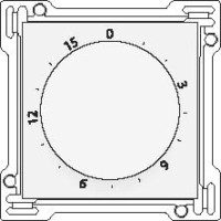 Kryt 154-64806  Stredov� kryt �asova�a 15min-WHITE COATED 154-64806