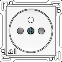 Kryt 154-66606  Krytka pre z�suvku, s prep�ovou ochranou WHITE COATED 154-66606