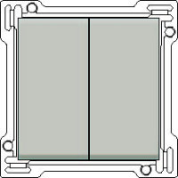 Kryt 157-61505  2x1/2 CHAMPAGNE COATED 157-61505
