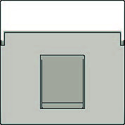 Kryt 157-65500  dataz�suvky s priesvitn�m pop. �t�tkom 1xRJ-CHAMPAGNE COATED 157-65500