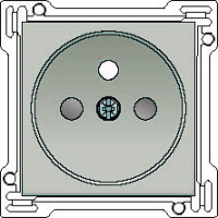 Kryt 157-66601  z�suvky 28,5mm s detskou poistkou-CHAMPAGNE COATED 157-66601