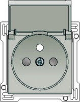 Kryt 157-66603  z�suvky 28,5mm s vie�kom a detskou poistkou-CHAMPAGNE COATED 157-66603