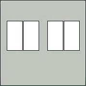 Kryt 157-69701  Stredov� kryt  2xREPRO-CHAMPAGNE COATED 157-69701