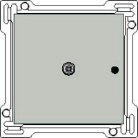 Kryt 157-77001  Stredov� kryt z�slepka pre RF prij�ma�-CHAMPAGNE COATED 157-77001