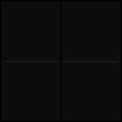 Kryt 161-00007  BUS / RF  2x1/2 BLACK COATED 161-00007