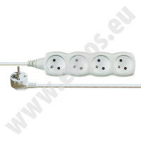 Predl�ova�ka P0412  4Z 2M (H05VV-F3G1mm2) biela P0412 1902040200