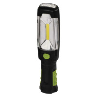 Svietidlo EMOS 3W COB +6LED Li-lon 3,7 V/2 2,5hod., 280lm 500mAh + auto adaptr P4518