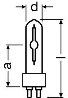 V�bojka HCI-T 70W/930 WDL PB G12 shoplight metalhalogenidov� tepl� biela 4008321678508
