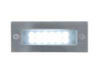 Svietidlo INDEX 12 LED 0,8W IP54 230V bez mrieky studen biela ID-A04/S