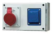 Skri�a D141.1001  1x230V, 1x 3253A z�suvkov� D141.1001