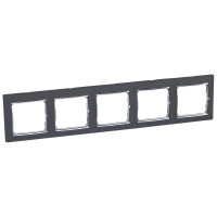 R�m�ek Va-Cie  5H-n�sobn� �ierna / strieborn� pr��ok 770395