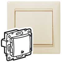 Sp�na� Va-Be tla�idlo 1/0 piktogram zvon�ek b�ov� 774116