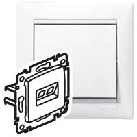 Z�suvka Va-Bi PC 1xRJ45/UTP5e biela 774238