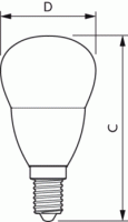 iarovka CorePro LEDlustre ND 5-40W E14 840 P45 312685 470lm 4000K CW studen biela 929002970002