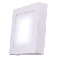 Svietidlo LED panel 12W 1000lm 4000K IP20 170170, tvorcov prisaden biele, neutrlna biela ZM6132