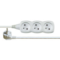 Predl�ova�ka P0312  3Z 2M (H05VV-F 3G1mm2) biela P0312 1902030200