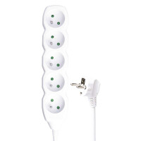 Predl�ova�ka P0515R  5Z 5M (H05VV-F 3G1,5mm2) biela P0515R 1902050508