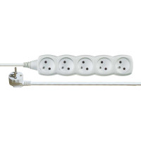 Predl�ova�ka P0517  5Z 7M (H05VV-F 3G1mm2) biela P0517 1902050700