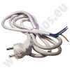 Pr�vod FLEXO 3x1,0-H05VV-F 3M biely S14313 2413130132